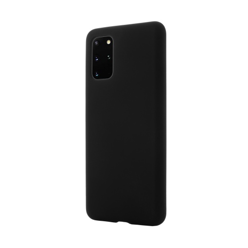 Husa Samsung Galaxy S20+, Clip-On Soft Touch Silk Series, Negru