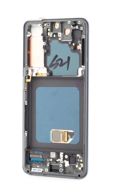 LCD Samsung Galaxy S21 5G, G991, Negru, OEM PRC - Img 2