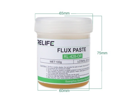 Pasta Flux Relife RL-428-OR, 100g