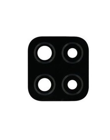 Geam Camera Samsung Galaxy A12 A125F, Negru