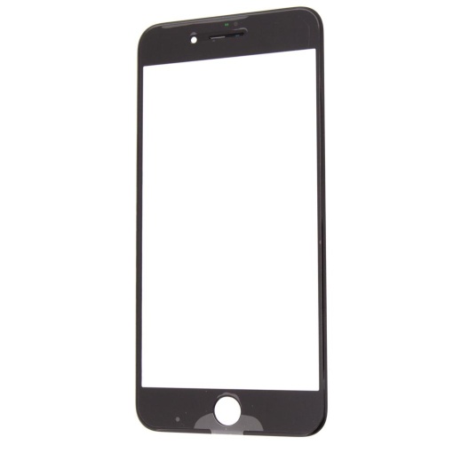 Geam Sticla iPhone 8 Plus, Complet, Negru