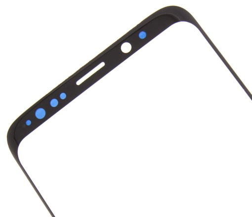 Geam Sticla + OCA Samsung Galaxy S9, G960, Negru, compatibil cu Samsung, disponibil pe thenx.net
