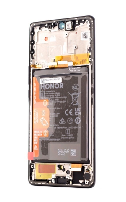 LCD Honor Magic5 Lite, Honor X9a 5G 2023, Black 0235AEMW, OEM Service Pack - thenx.net_1
