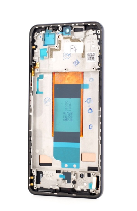 LCD Xiaomi Poco F4, Negru + Rama - pentru înlocuirea ecranului,  disponibil pe thenx.net