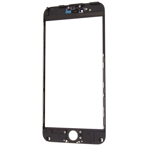 Geam Sticla iPhone 6 Plus, Complet, Negru
