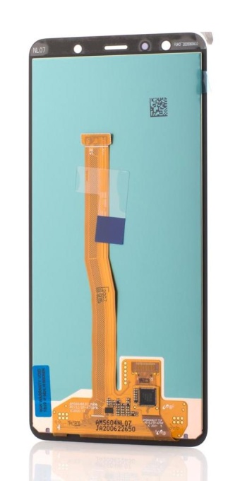 LCD Samsung Galaxy A7 (2018) A750, Negru, Service Pack