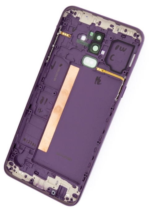 Capac Baterie Samsung Galaxy J8 (2018) Purple, compatibil cu Samsung, disponibil pe thenx.net