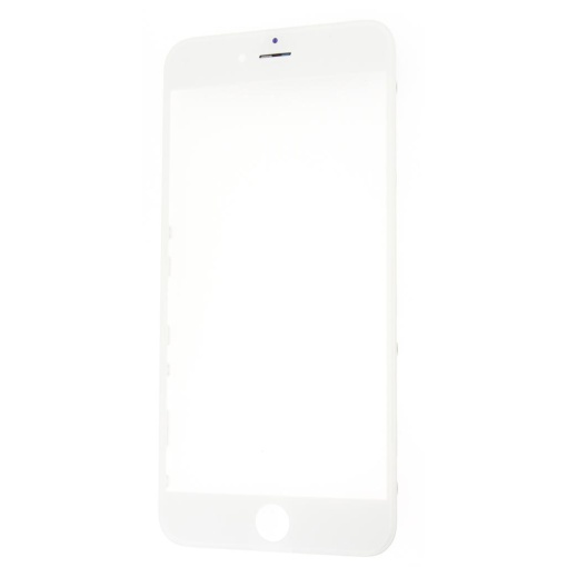 Geam Sticla iPhone 6 Plus, Complet, Alb