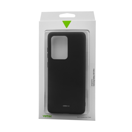 Husa Samsung Galaxy S20 Ultra, Vetter GO, Soft Touch, Negru