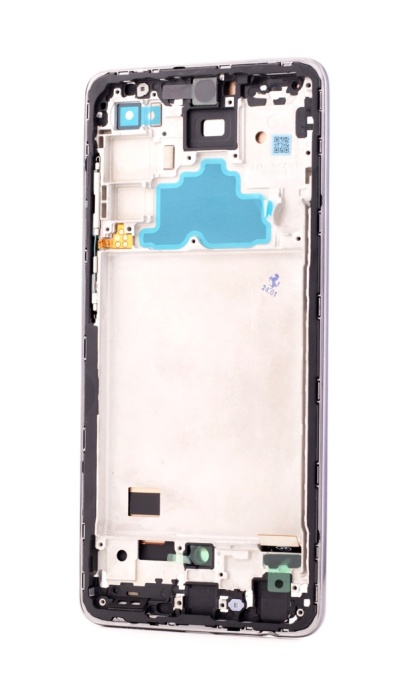 LCD Samsung Galaxy A72 4G, A725, Negru + Rama, Incell - pentru înlocuirea ecranului, compatibil cu Samsung, disponibil pe thenx.net