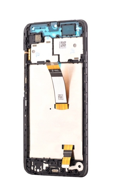 LCD Xiaomi Poco C71, Redmi A5 4G + Rama, Negru, Versiune Long Flex, OEM Service Pack, 56000100C3Z00 - squaregsm.ro_1