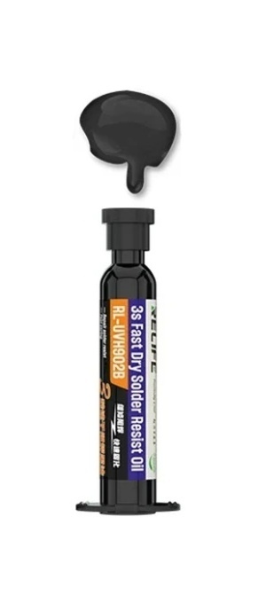 Ulei pentru lipire Quick Dry Relife RL-UVH902B, Negru, 10cc - thenx.net_1
