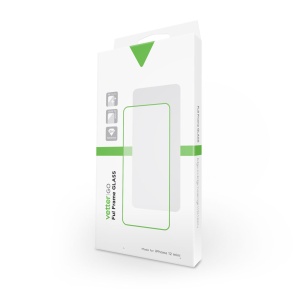 Folie iPhone 12 mini, Full Frame Tempered Glass Vetter GO, Negru, disponibil pe thenx.net