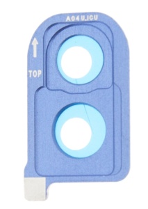 Geam Camera Samsung Galaxy A40, A405, Blue, compatibil cu Samsung, disponibil pe thenx.net