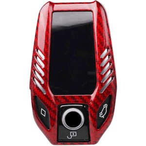 Husa BMW Display Key, made from Carbon, Glossy Red