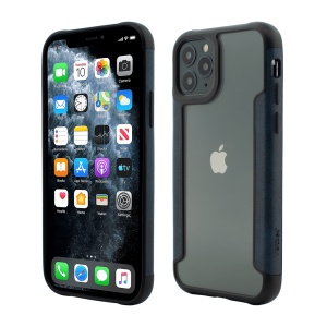 Husa iPhone 11 Pro, Smart Case, Soft Edge and Clear Back, Navy Blue, disponibil pe thenx.net