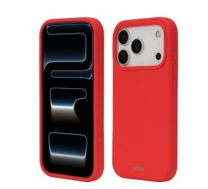 Husa iPhone 17 Pro, Clip-On Soft Touch Silk Series MagSafe Compatible, Red - thenx.net