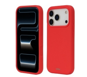 Husa iPhone 17 Pro Max, Clip-On Soft Touch Silk Series MagSafe Compatible, Red - thenx.net