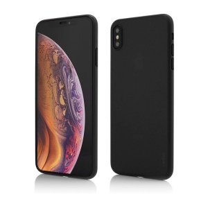 Husa iPhone XS Max, Clip-On, Ultra Thin Air Series, Negru - Img 2