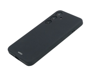 Husa Samsung Galaxy S25 Plus Clip-On Soft Touch Silk Series Mag Safe Compatible, Black - thenx.net_2
