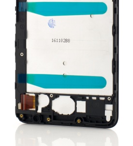 LCD Alcatel Pixi 4 (6), OT-8050D, Negru, Complet - pentru înlocuirea ecranului,  disponibil pe thenx.net