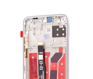 LCD Huawei P40 Lite, P20 Lite (2019), Nova 5i, Nova 6 SE, Silver + Rama - pentru înlocuirea ecranului,  disponibil pe thenx.net