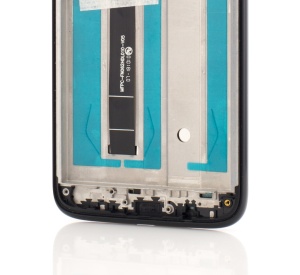 LCD Motorola Moto G7 Power, Negru + Rama - pentru înlocuirea ecranului,  disponibil pe thenx.net