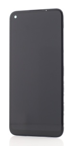 LCD Samsung Galaxy A11, A115F, Negru + Rama - pentru înlocuirea ecranului, compatibil cu Samsung, disponibil pe thenx.net