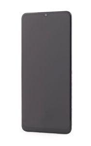 LCD Samsung Galaxy A12 2021, A12 Nacho, A127 Negru - Service Pack GH82-26485A