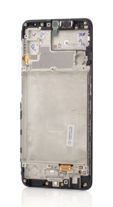 LCD Samsung Galaxy M22 M225 + Rama, Negru, Service Pack GH82-26153A - Img 1