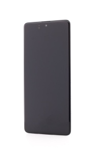 LCD Samsung Galaxy M51, M515F + Rama Negru - Service Pack GH82-23568A