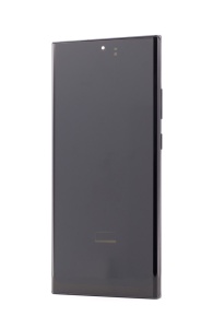 LCD Samsung Galaxy Note 20 Ultra, N985, Note 20 Ultra 5G, N986, Negru + Rama, [OLED]