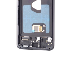 LCD Samsung Galaxy S21+ 5G, G996, Negru + Rama, [OLED] - pentru înlocuirea ecranului, compatibil cu Samsung, disponibil pe thenx.net