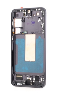 LCD Samsung Galaxy S23+, S916, Negru + Rama, [OLED] - pentru înlocuirea ecranului, compatibil cu Samsung, disponibil pe thenx.net