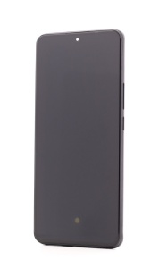LCD Xiaomi 12T Pro, Negru + Rama, [OLED]