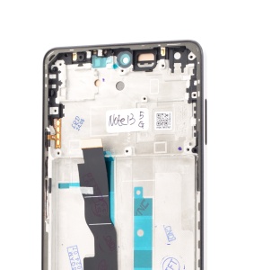 LCD Xiaomi Redmi Note 13 5G, Negru + Rama, [TFT] - pentru înlocuirea ecranului,  disponibil pe thenx.net