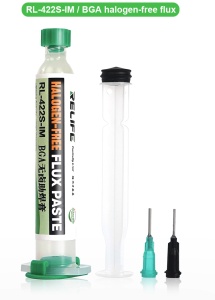 Pasta de Flux fara Halogen RELiFE RL-422S-iM, Lead-Free, disponibil pe thenx.net