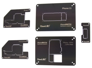 Qianli 6in1 Motherboard Fixture for iPhone X, XS, XS Max, 11, 11 Pro, 11 Pro Max, disponibil pe thenx.net
