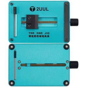 2UUL The One Jig – Suport izolat din Sticla Calita pentru Reparatii Precise PCB, disponibil pe thenx.net