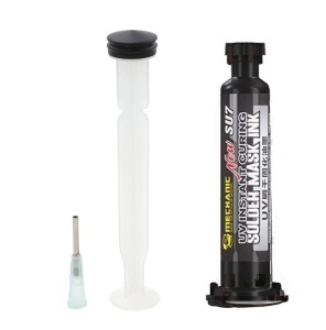 Adeziv UV, Mechanic SU7, Negru UV Solder Mask, 10ml - squaregsm.ro
