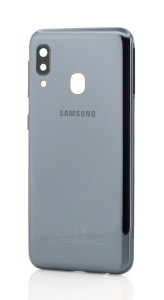 Capac Baterie Samsung Galaxy A20, A205, Negru, OEM