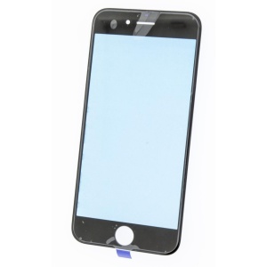 Geam Sticla + OCA iPhone 6s + Rama, Negru