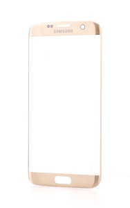 Geam Sticla + OCA Samsung Galaxy S7 Edge, G935, Gold