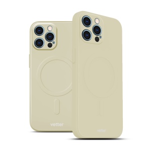 Husa iPhone 12 Pro Max Soft Pro Ultra, Compatibil MagSafe, Milky Alb, disponibil pe thenx.net