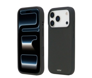 Husa iPhone 17 Pro Max, Clip-On Soft Touch Silk Series MagSafe Compatible, Black - thenx.net