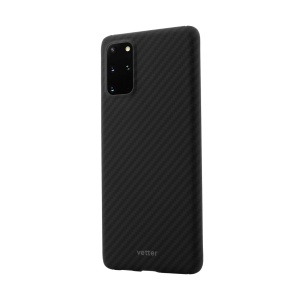 Husa Samsung Galaxy S20+, Clip-On Ultra Slim, Made from Aramid Fiber, Kevlar, Negru, compatibil cu Samsung, disponibil pe thenx.net