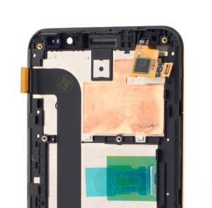 LCD Asus Zenfone Go ZB552KL, Negru Complet +Rama - pentru înlocuirea ecranului,  disponibil pe thenx.net