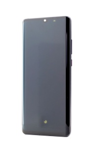 LCD Huawei P30 Pro, Negru + Rama, OEM PRC