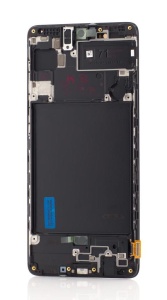 LCD Samsung Galaxy A71, A715F, Negru, Service Pack GH82-22152A - Img 1