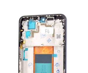 LCD Xiaomi Poco F4, Negru + Rama - pentru înlocuirea ecranului,  disponibil pe thenx.net
